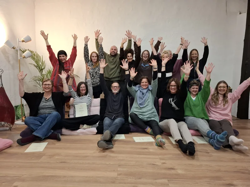 Ausbildungsgruppe Spiritueller Heiler im Seminarraum