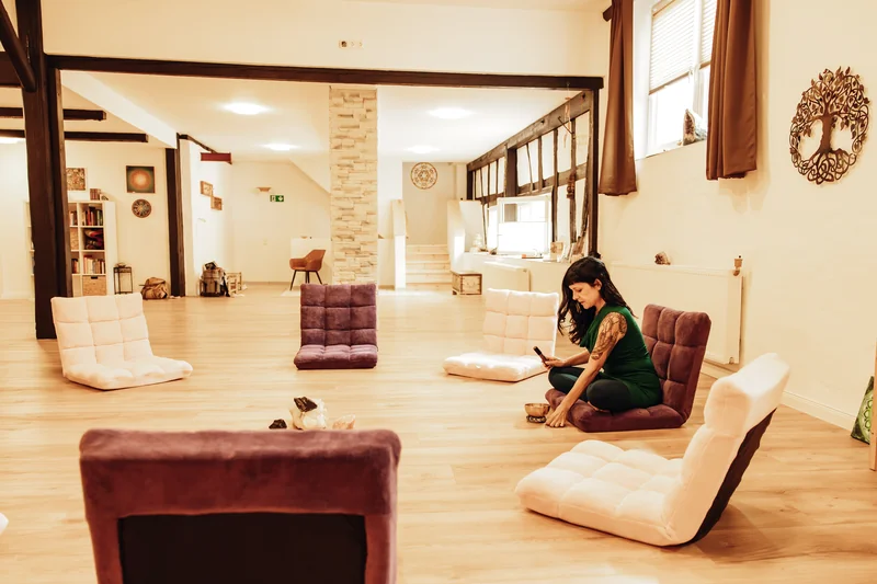 Seminarraum mit Katrin